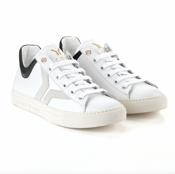 Courage Low Tracker Sneaker | White