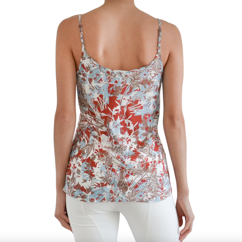 Henrietta Silk Bias Camisole | Floral