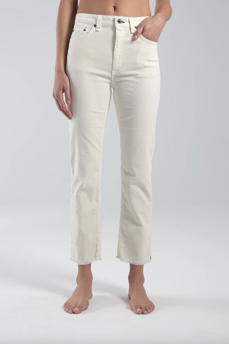 Mid Rise Straight | Winter White