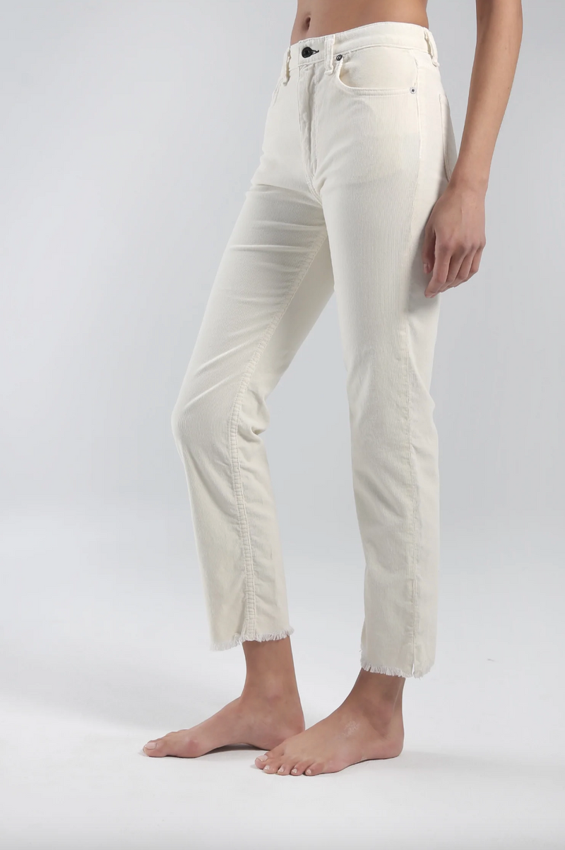 Mid Rise Straight | Winter White