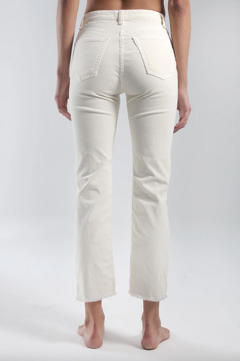 Mid Rise Straight | Winter White