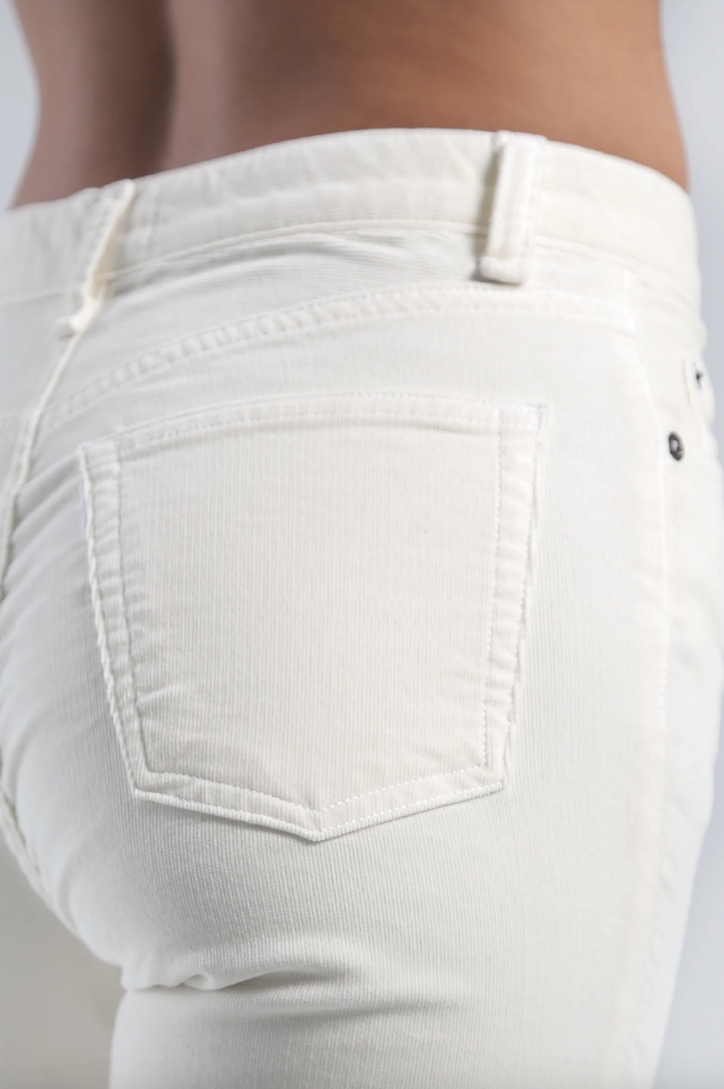 Mid Rise Straight | Winter White