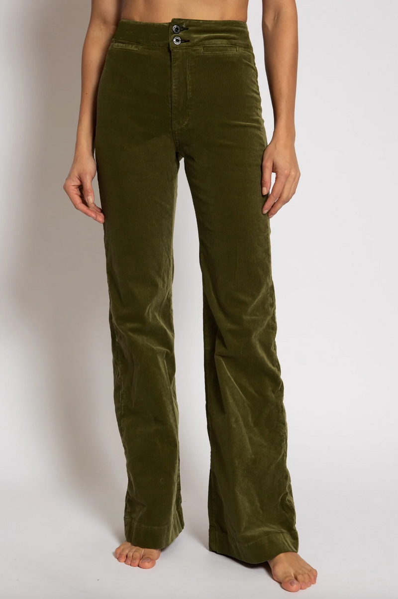 Brighton Wide Leg Corduroy | Fatigue