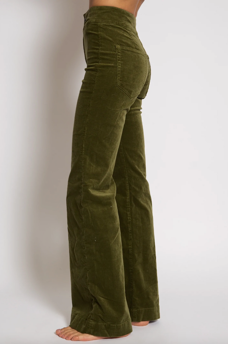 Brighton Wide Leg Corduroy | Fatigue