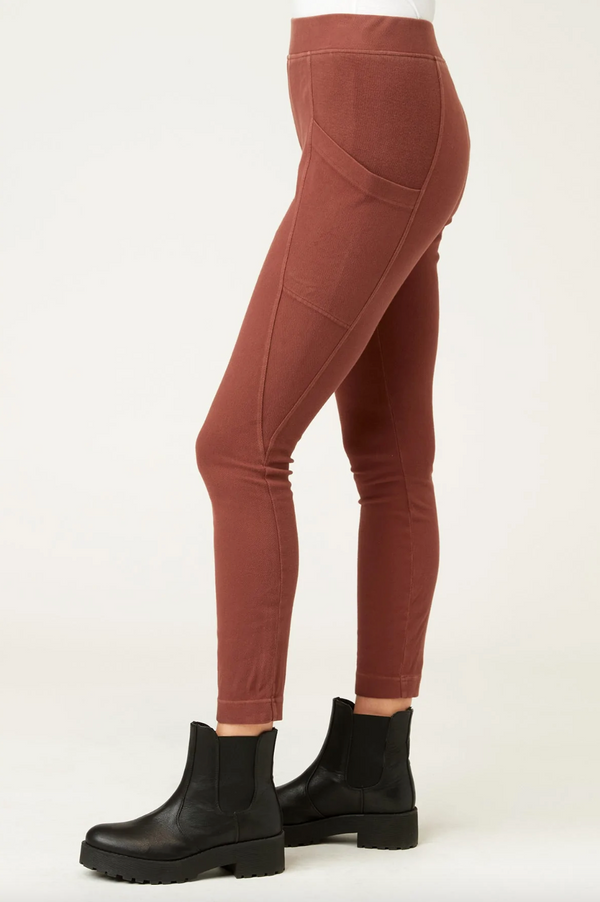 Josephina Legging | Dark Nubuck