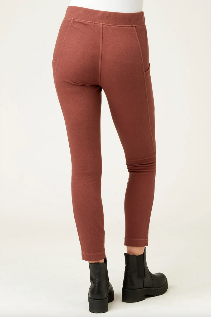 Josephina Legging | Dark Nubuck