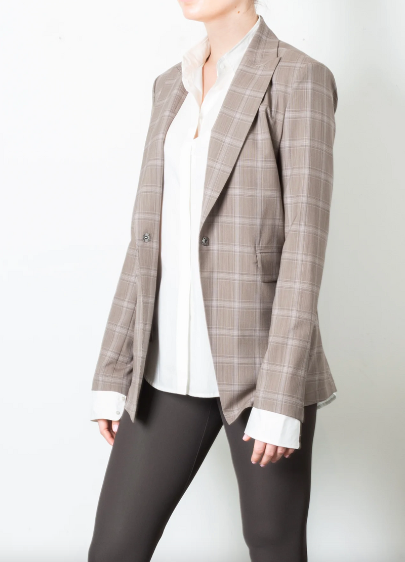 Taron Blazer | Espresso Check