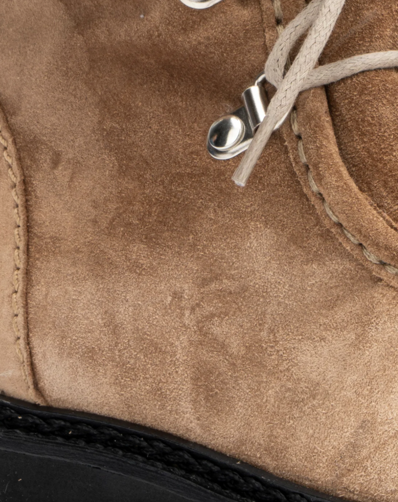 Mita Suede Bootie | Whiskey