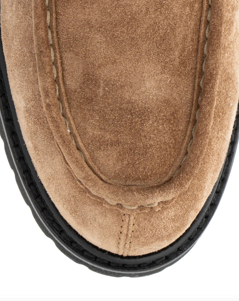 Mita Suede Bootie | Whiskey