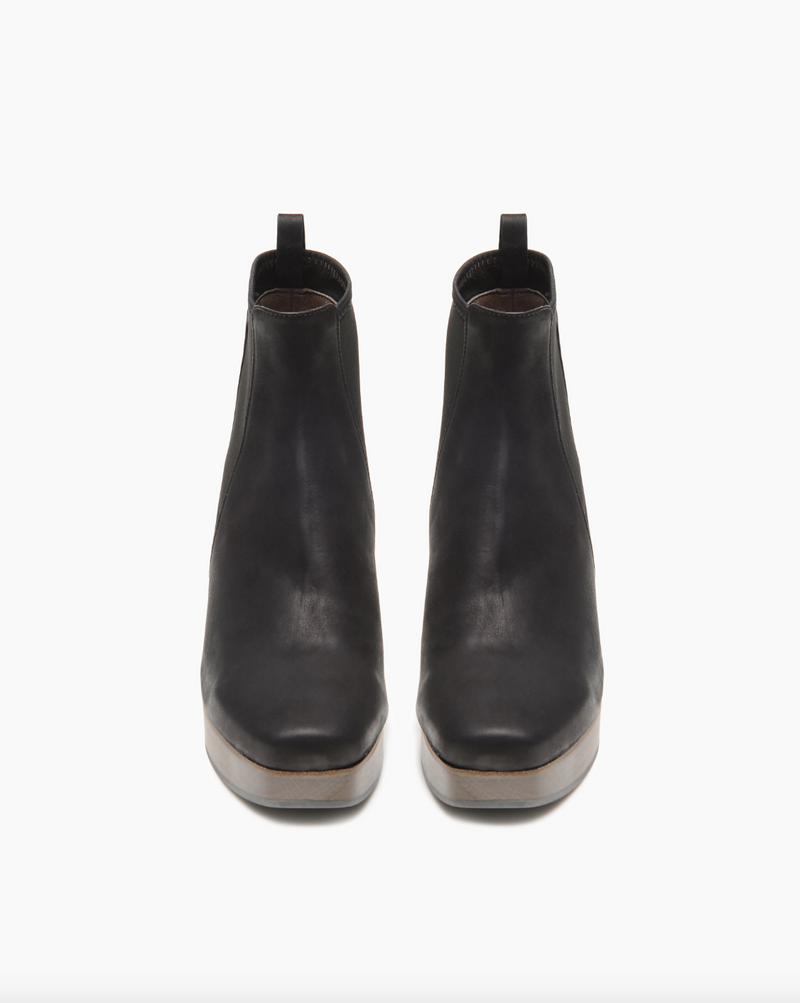 Ruba Heeled Platform  Bootie | Ringo Black