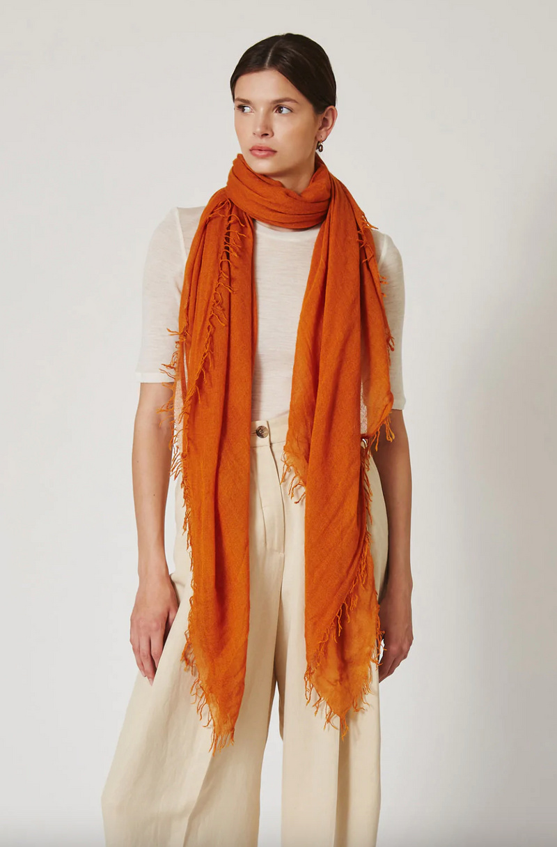 Cashmere & Silk Scarf | Marigold