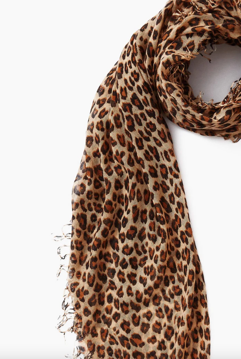 Cashmere & Silk Scarf | Roasted Pecan
