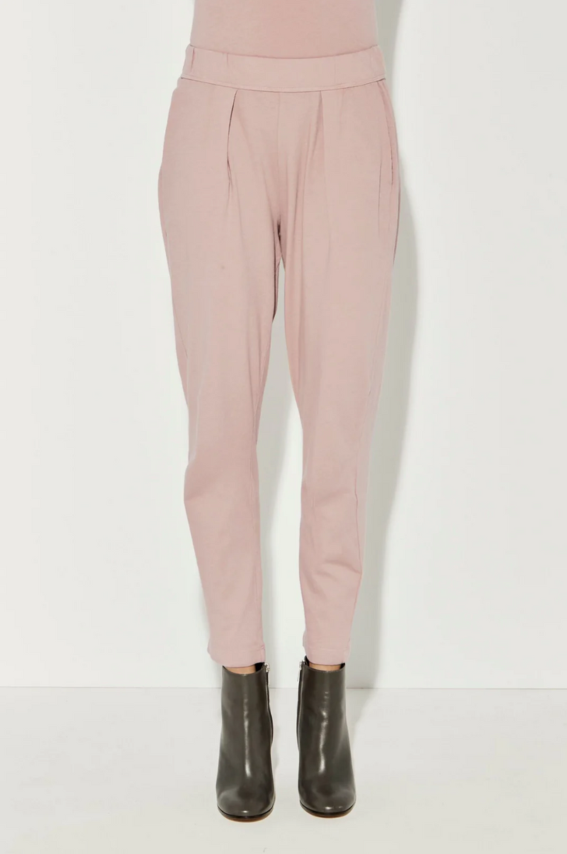 Petal Pink Classic Jersey Easy Pant