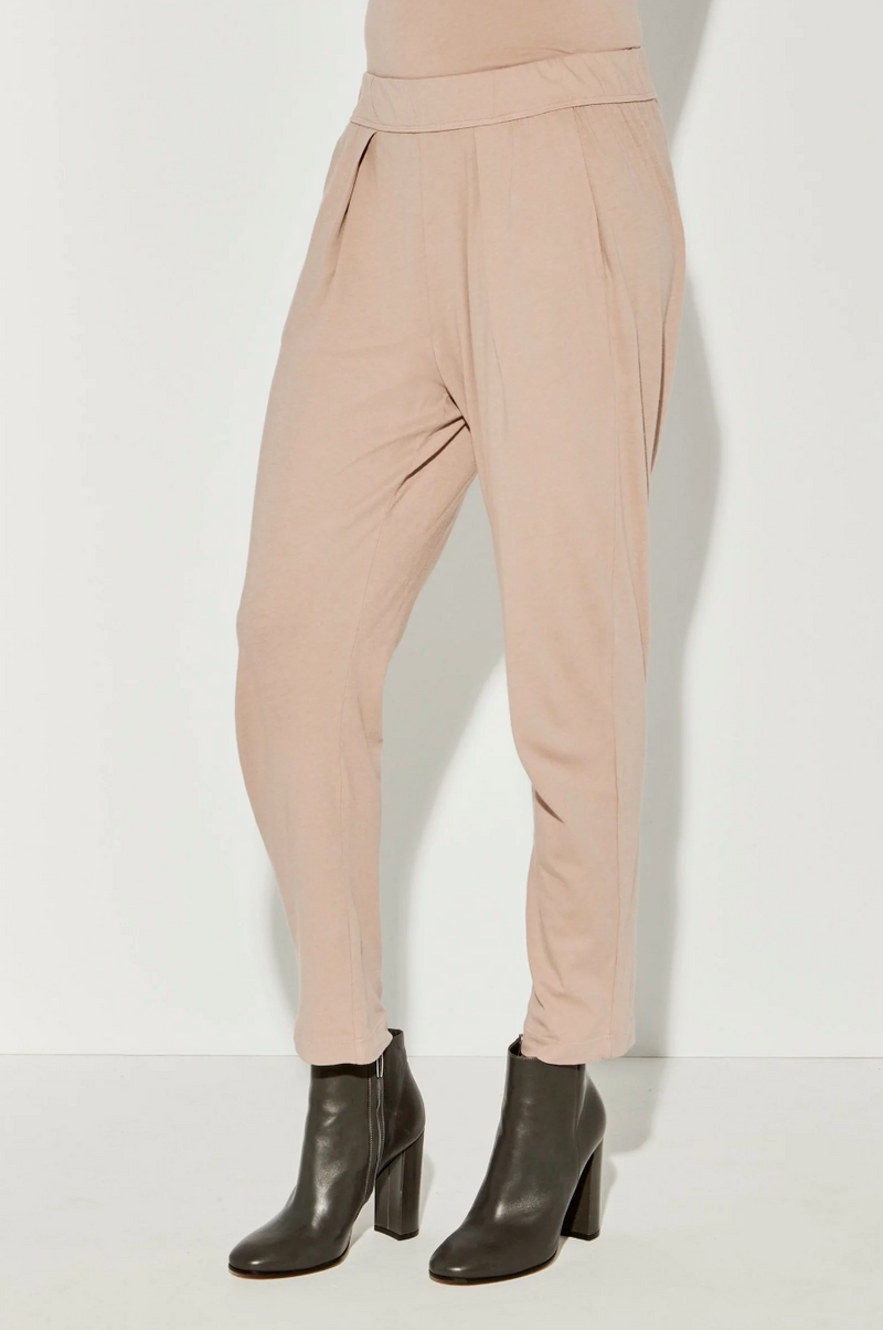 Petal Pink Classic Jersey Easy Pant