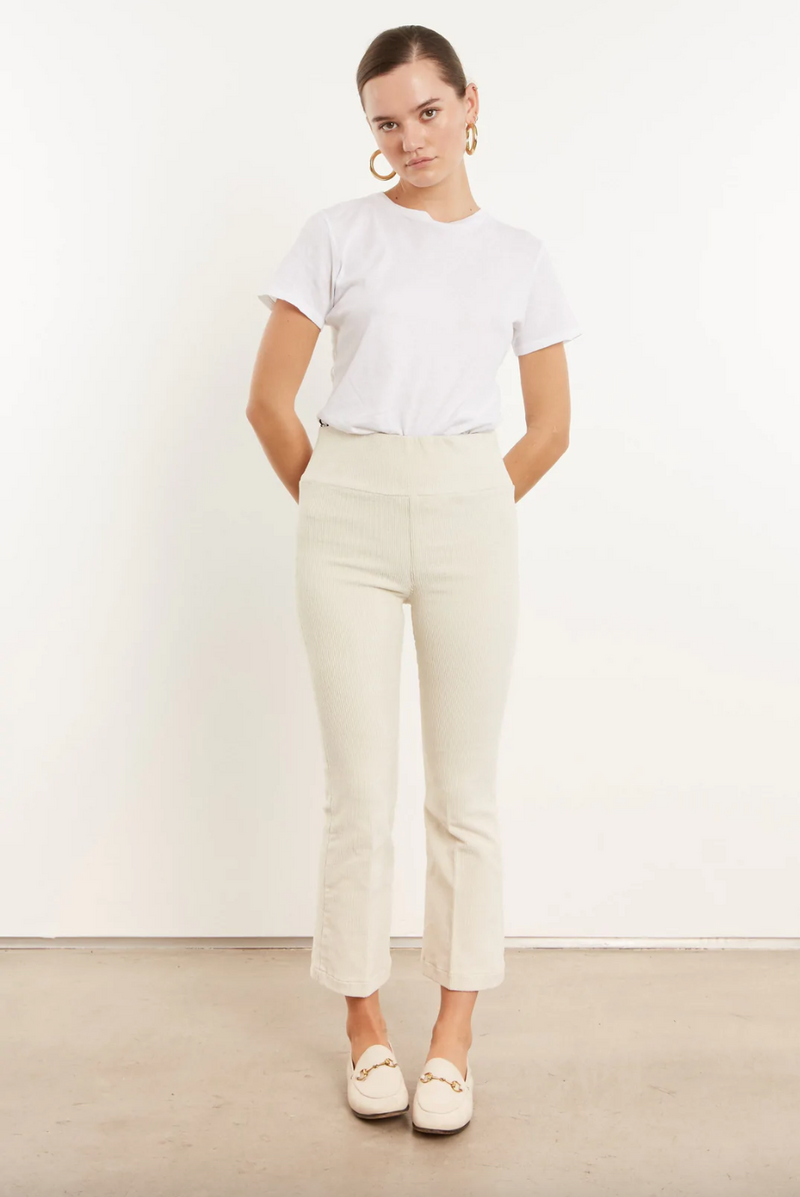 Corduroy Crop Flare | Sable