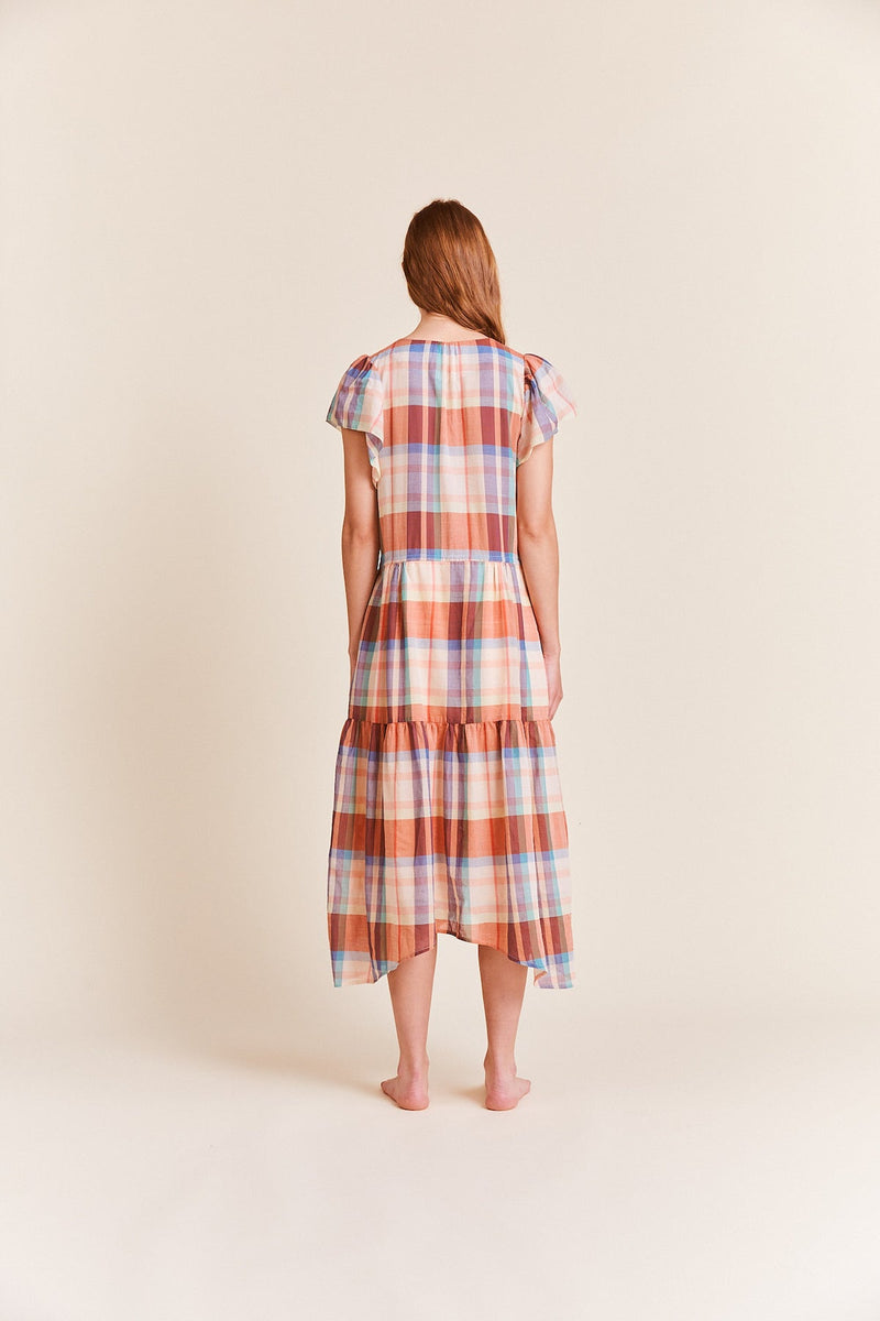 Kristi Dress | Market Plaid