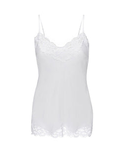 Solid Silk Camisole | White