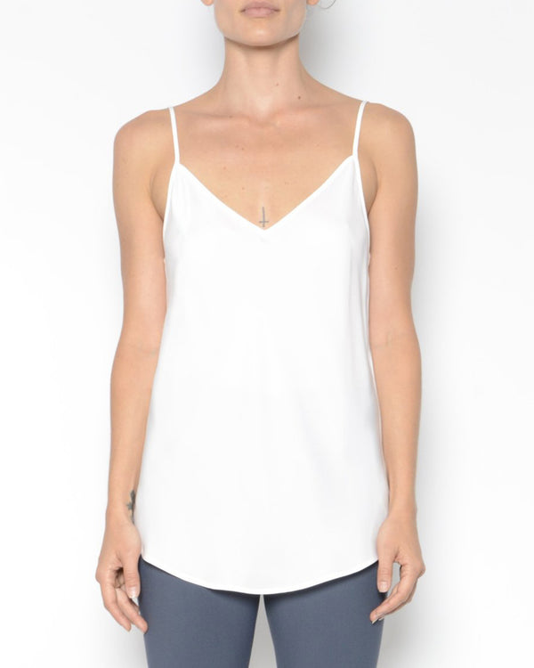 Henrietta Silk Camisole | White