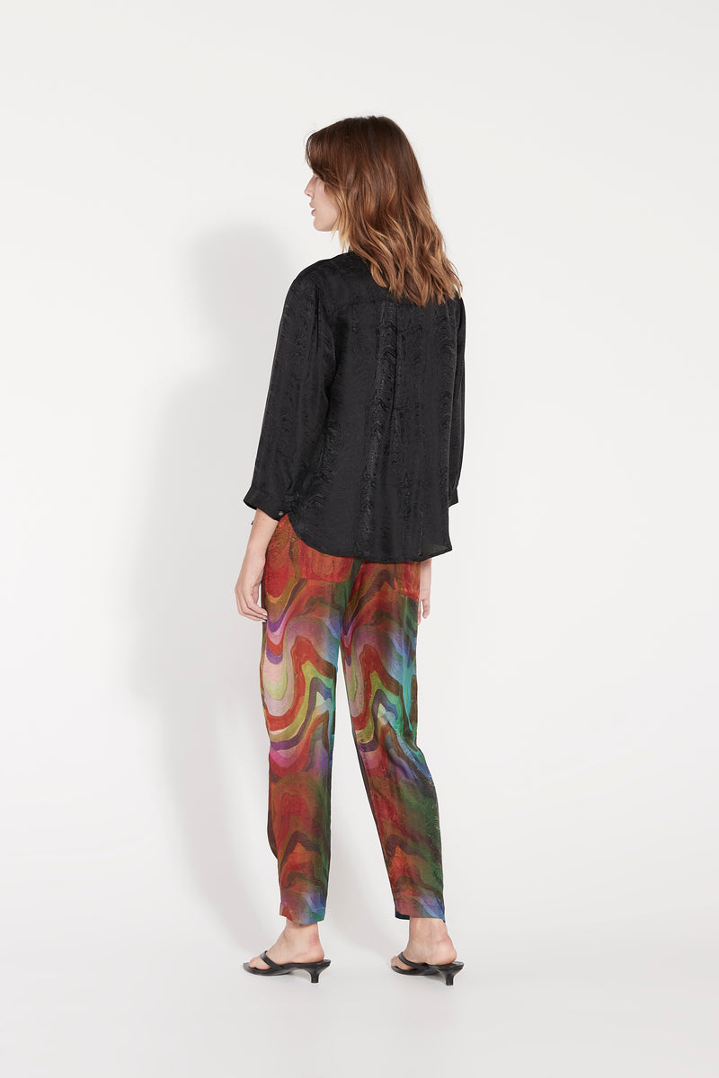 Black Silk Lita Henley