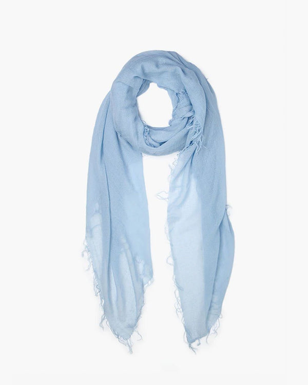 Cashmere & Silk Scarf | Cashmere Blue