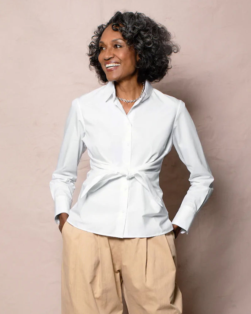 Conjunction Shirt | White