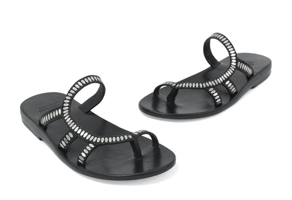 Cruz N Sandal | Black Milano