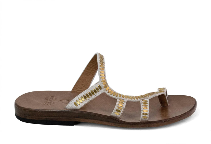 Cruz N Sandal | White Pearl