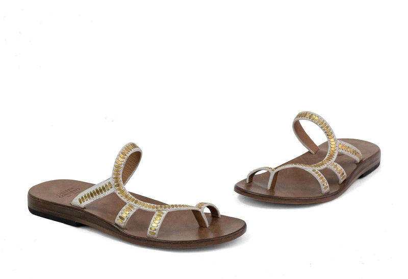 Cruz N Sandal | White Pearl