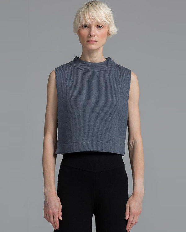 Convertible Dickie Shawl | Slate