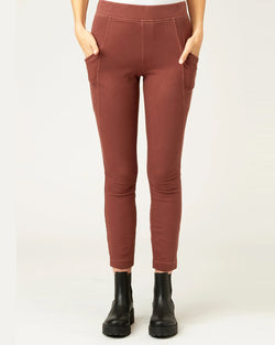 Josephina Legging | Dark Nubuck