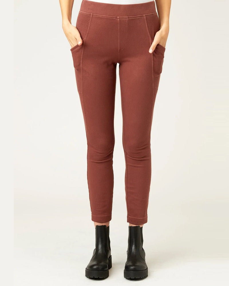 Josephina Legging | Dark Nubuck