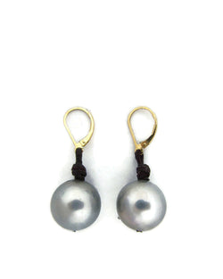 Deluxe Tahitian Drop Pearl Earring