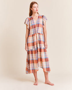 Kristi Dress | Market Plaid