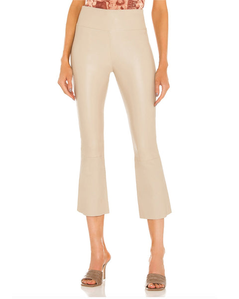 Leather Crop Flare | Dune – Well Heeled