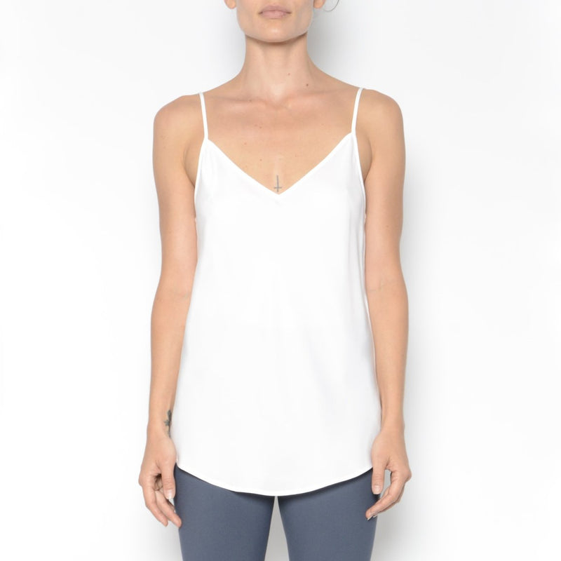 Henrietta Silk Camisole | White