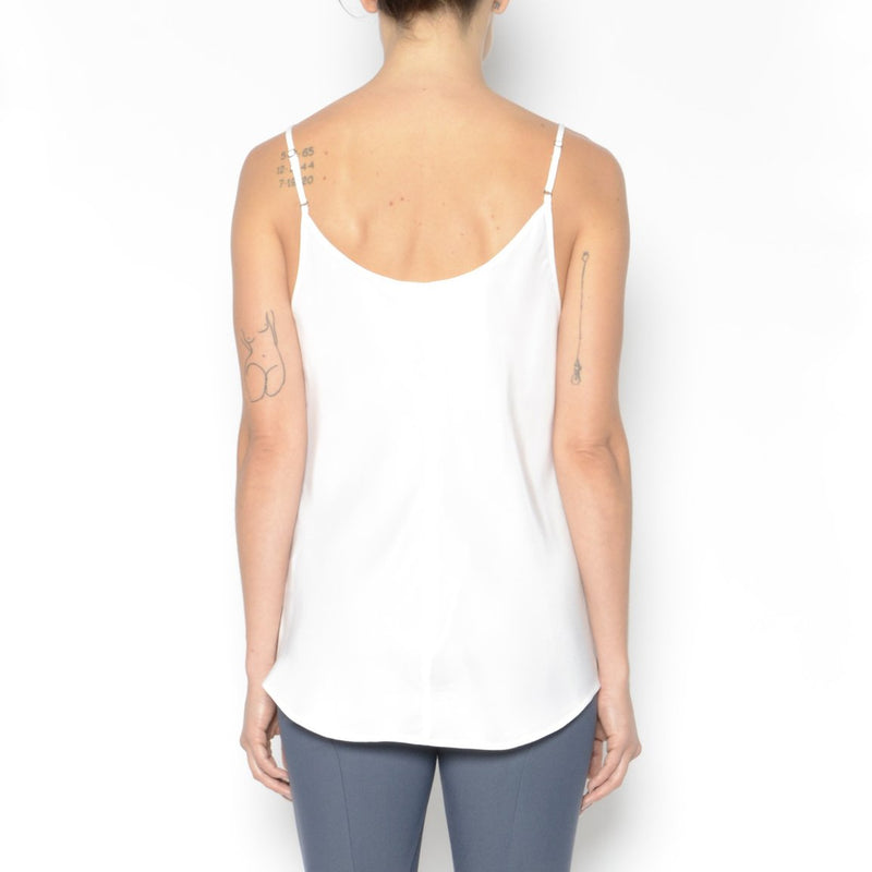 Henrietta Silk Camisole | White