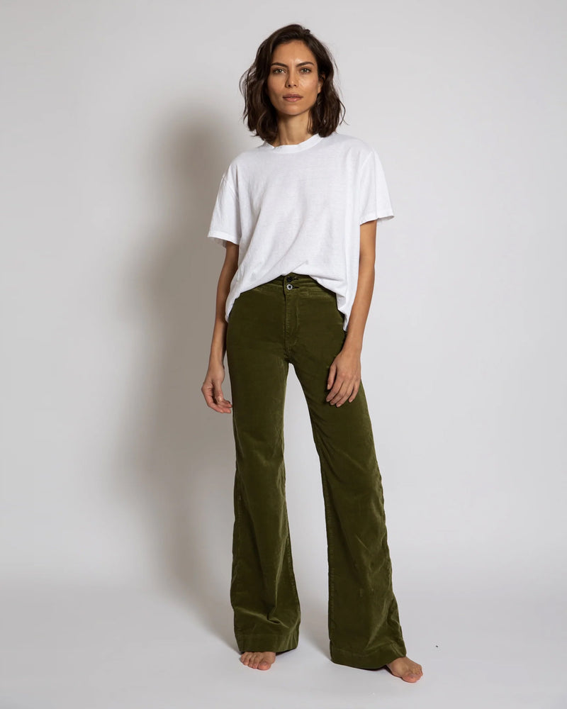 Brighton Wide Leg Corduroy | Fatigue