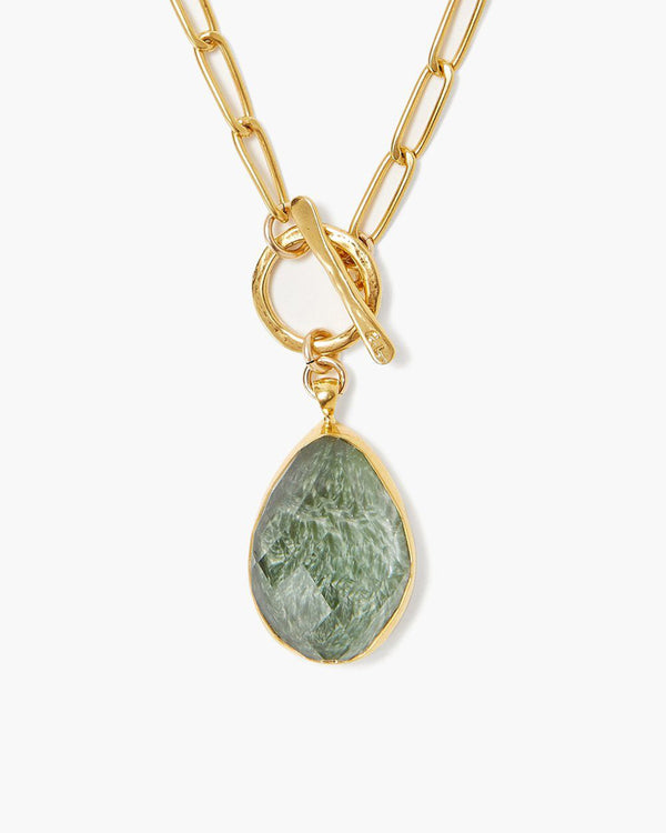 Seraphinite Crystal Necklace