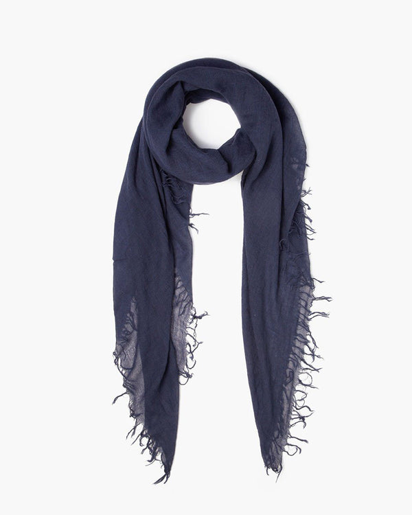 Cashmere & Silk Scarf | Indigo