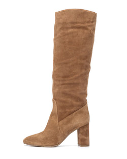 Leora Luxe Suede Tall Boot | Whiskey