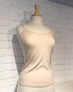 Viscose Elastane Cami | Nude