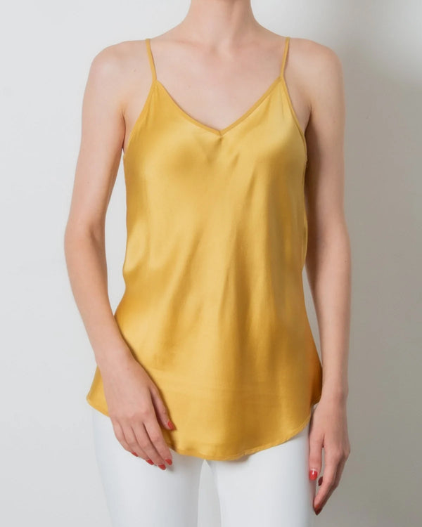 Henrietta Silk Camisole | Marigold