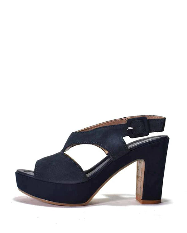 Taylin Suede Slingback | Navy