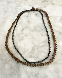 Andalucite & Blue Tourmaline 34"