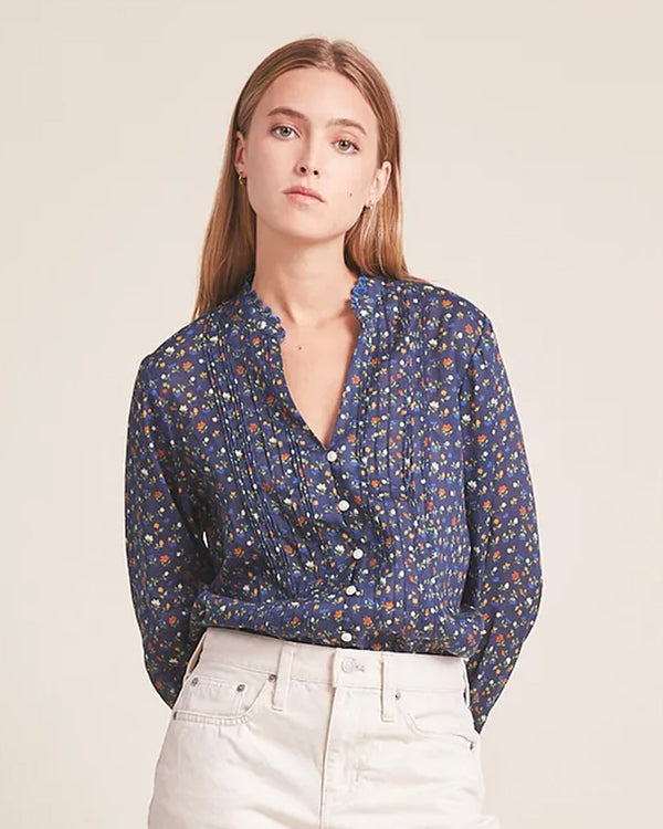 Finley Pintuck Blouse | Riverbed