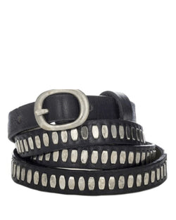 Nita 1/2" Belt in Black Milano