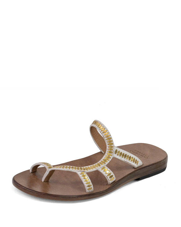 Cruz N Sandal | White Pearl