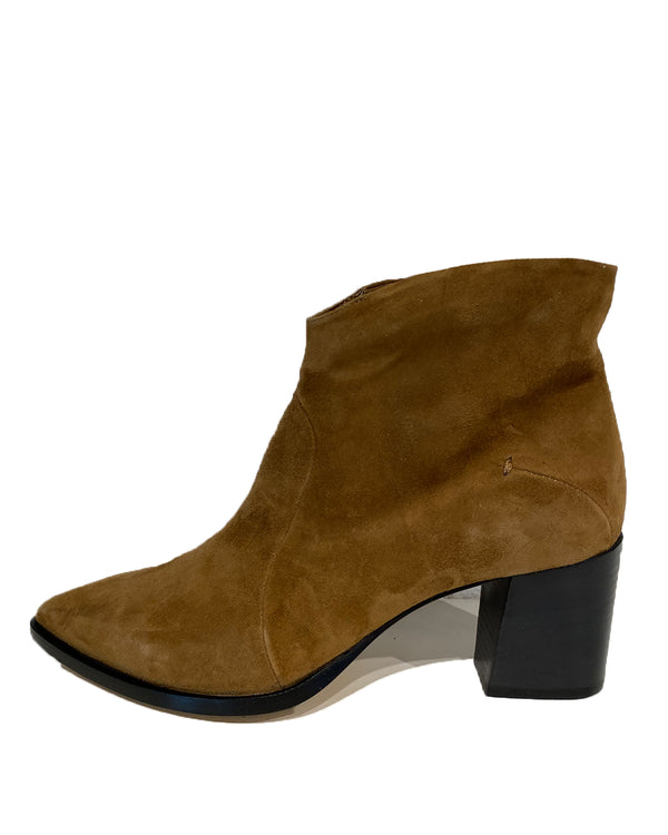 Caramel Suede Perfect Bootie