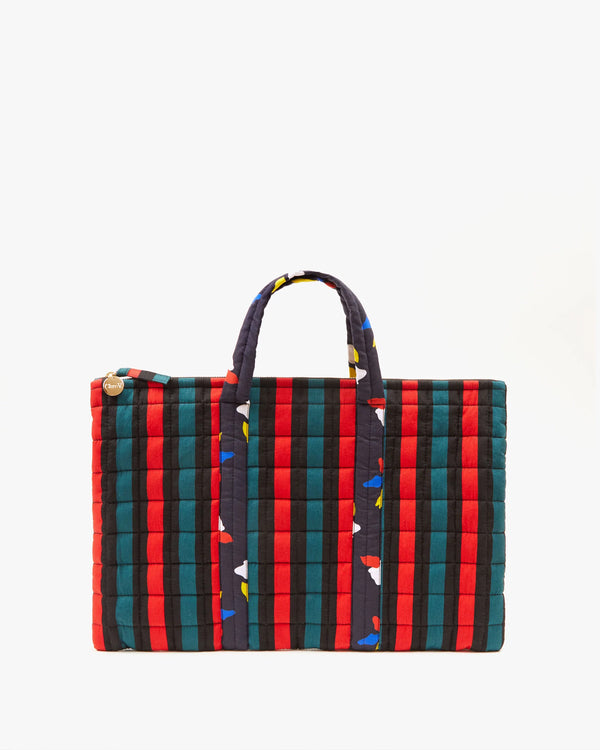 Laptop Case | Black Poppy Checker
