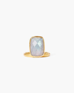 Labradorite Gold Cliff Ring